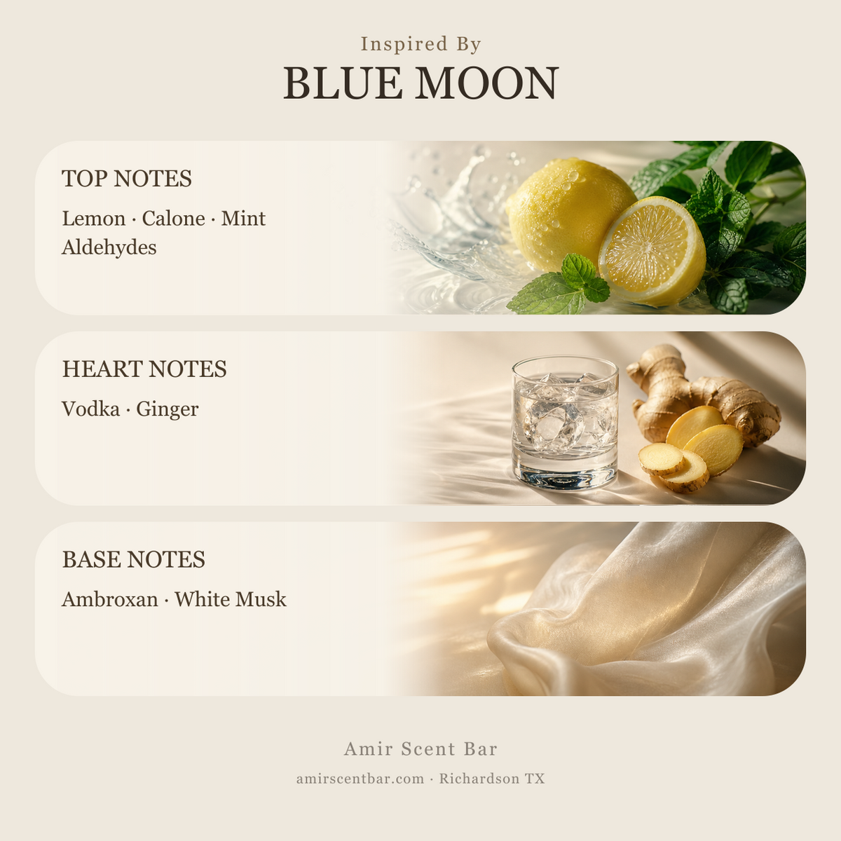 BLUE MOON fragrance notes