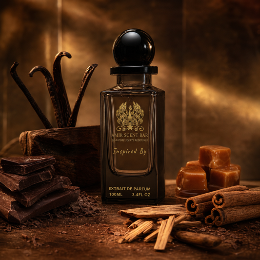 CHOCOLATE MUSK cinematic scent artwork