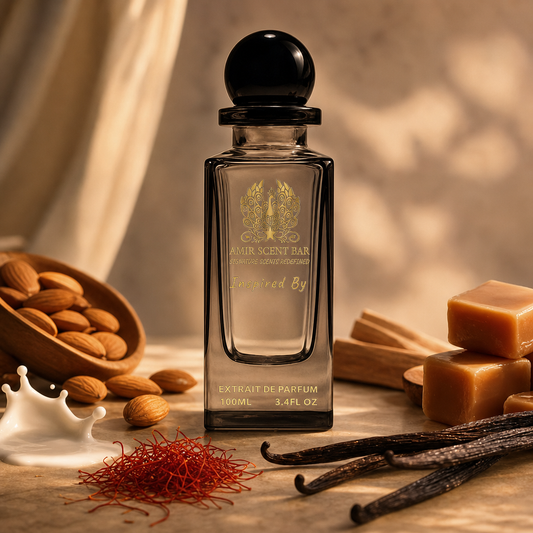 ITALICA by Amir Scent Bar with almond, milk, saffron, toffee, vanilla and sandalwood