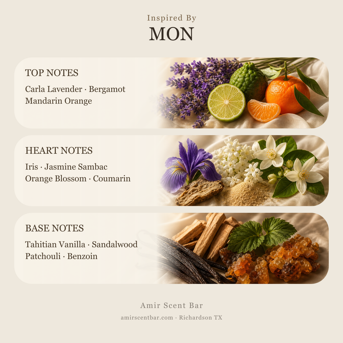 MON fragrance notes