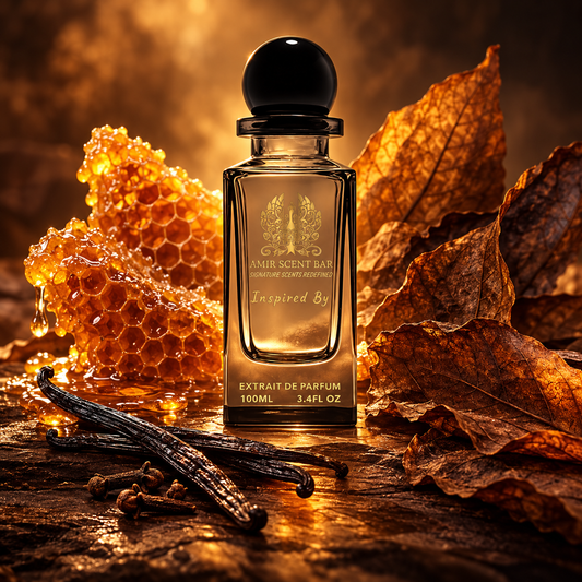Tobacco Honey by Amir Scent Bar with honeycomb, tobacco leaves, vanilla and cloves