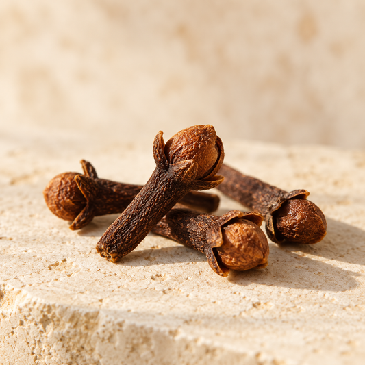a few whole dried cloves