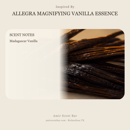 ALLEGRA MAGNIFYING VANILLA ESSENCE fragrance notes