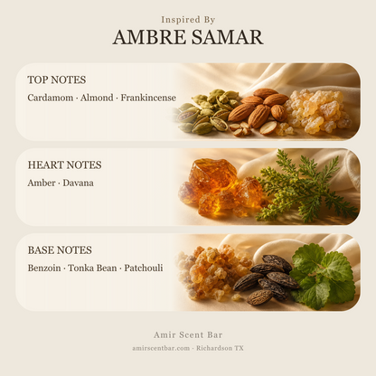AMBRE SAMAR fragrance notes