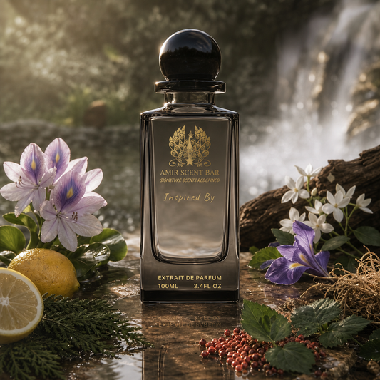 Chance Eau Fraiche by Amir Scent Bar with corrected transparent bottle proportions and verified fragrance notes