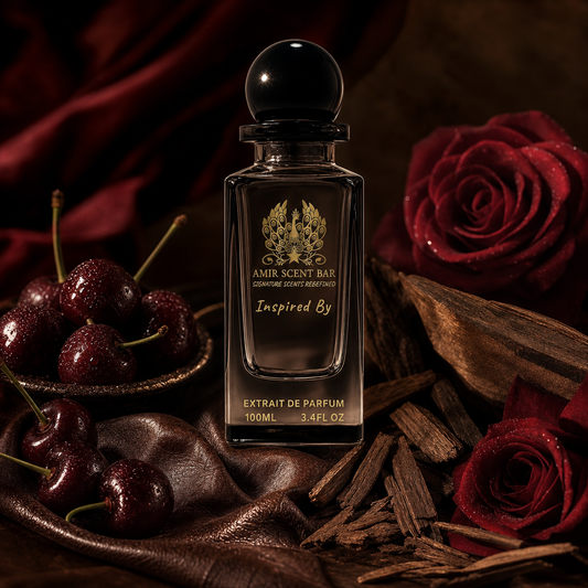 CHERRY OUD cinematic scent artwork