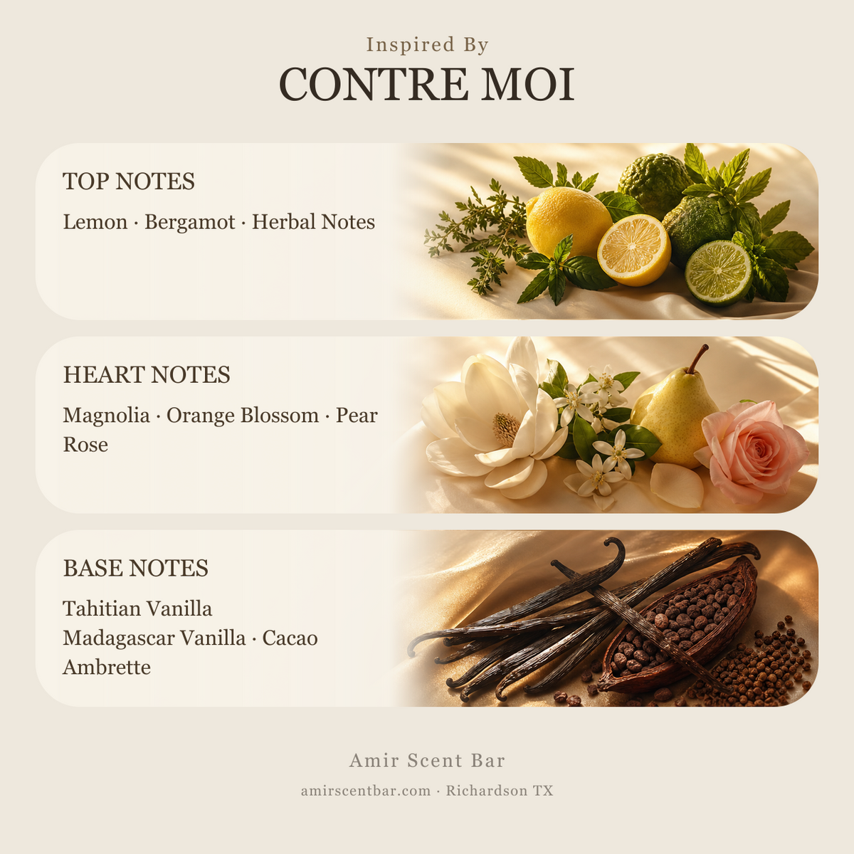 CONTRE MOI fragrance notes