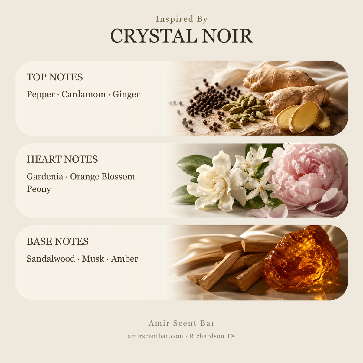 CRYSTAL NOIR fragrance notes