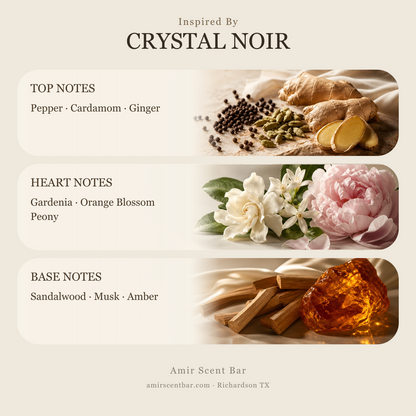 CRYSTAL NOIR fragrance notes
