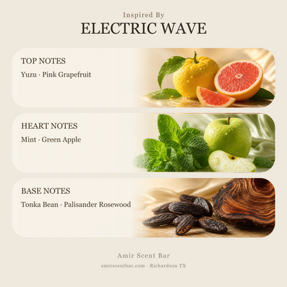 ELECTRIC WAVE fragrance notes