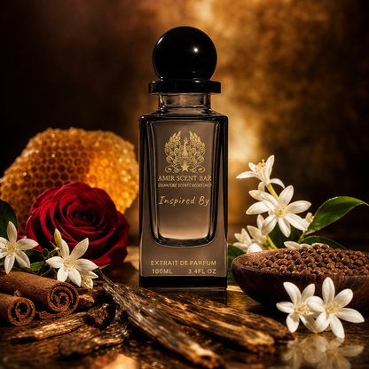FLEUR DE DESERT — cinematic scent-note still life