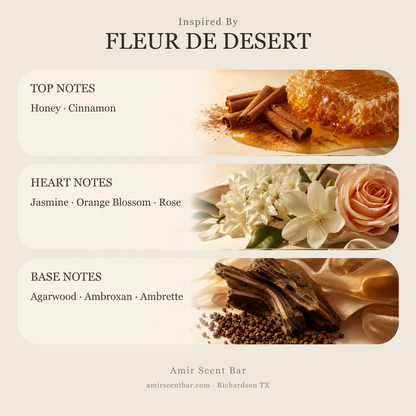 FLEUR DE DESERT fragrance notes