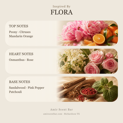 FLORA fragrance notes