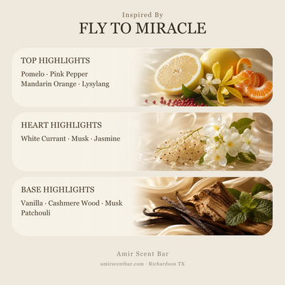 FLY TO MIRACLE fragrance notes