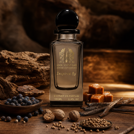 GENTLE FLUIDITY GOLD EDITION — cinematic scent-note still life