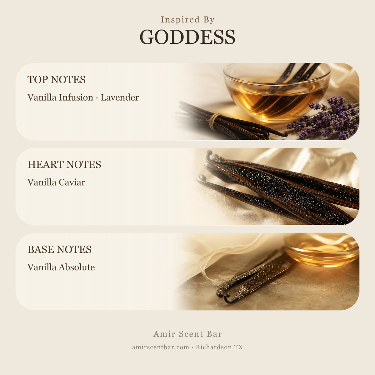 GODDESS fragrance notes