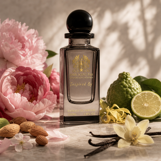 GOOD GIRL BLUSH — cinematic scent-note still life
