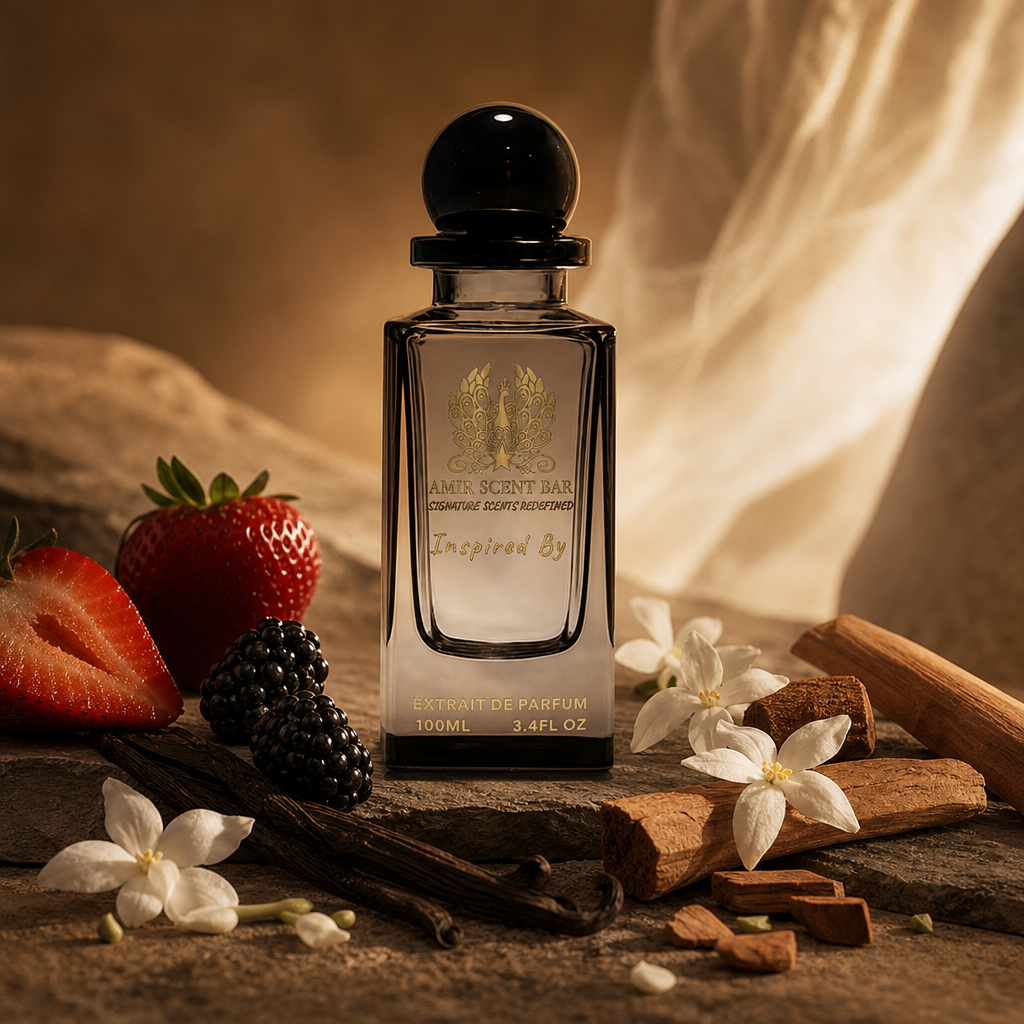 HER ELIXIR — cinematic scent-note still life