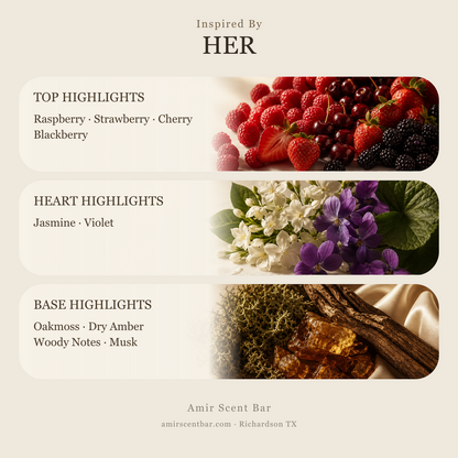 HER fragrance notes