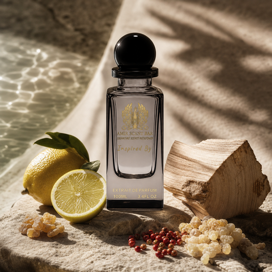 HOMME SPORT — cinematic scent-note still life