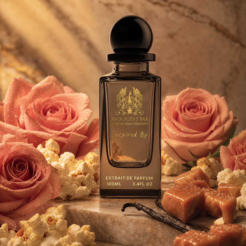 Idole Nectar by Amir Scent Bar with roses, caramel, popcorn and vanilla