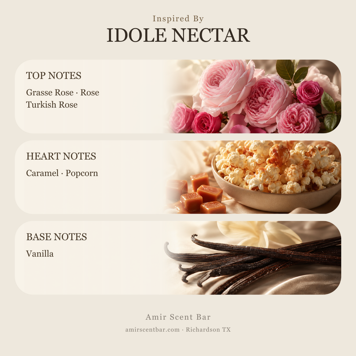 IDOLE NECTAR fragrance notes