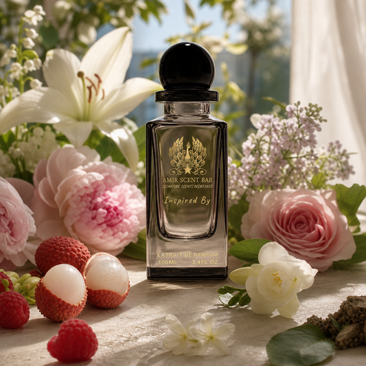 Idylle by Amir Scent Bar with lychee, raspberry and floral scent notes