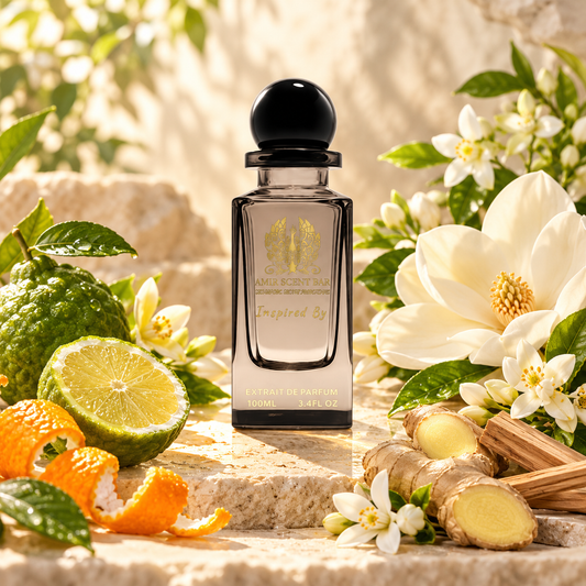 Ingenious Ginger by Amir Scent Bar with citrus, flowers and sandalwood