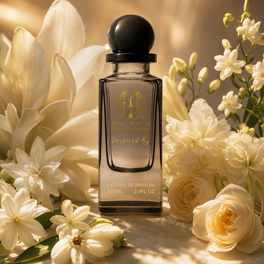 J'ADORE ABSOLU by Amir Scent Bar with jasmine, magnolia, tuberose, rose and orange blossom