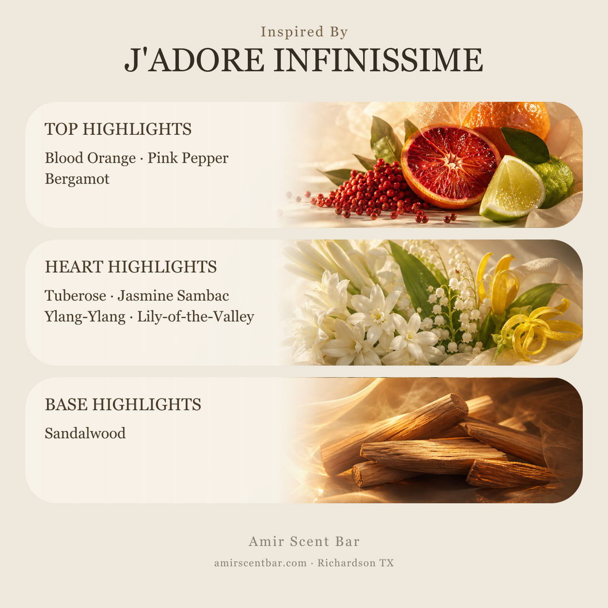 J'ADORE INFINISSIME fragrance notes