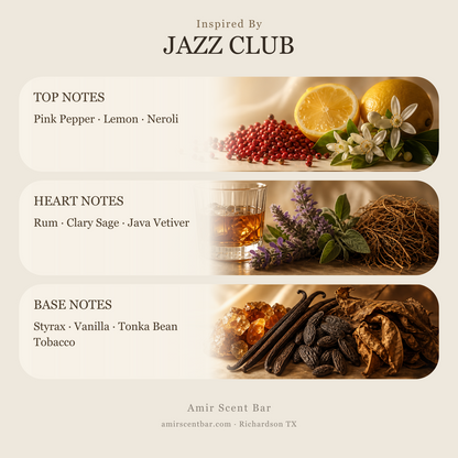 JAZZ CLUB fragrance notes