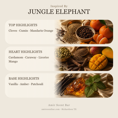 JUNGLE ELEPHANT fragrance notes