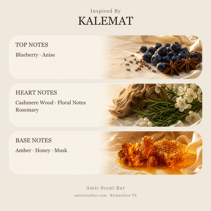 KALEMAT fragrance notes
