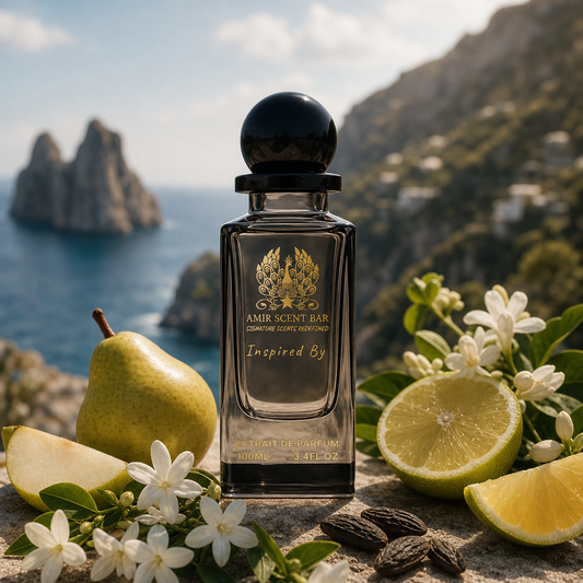 LIGHT BLUE ESCAPE TO PANAREA by Amir Scent Bar with verified scent-note ingredients