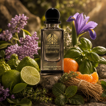 LIME BASIL AND MANDARIN by Amir Scent Bar with verified scent-note ingredients