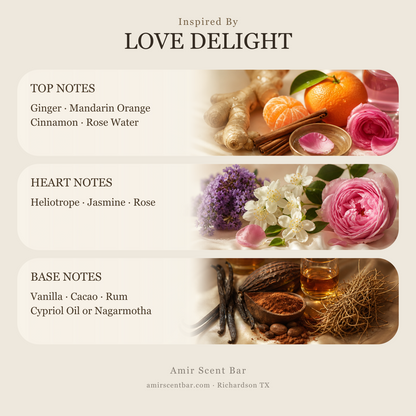 LOVE DELIGHT fragrance notes