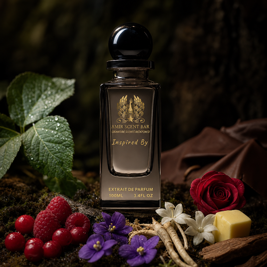 LOVE IN BLACK by Amir Scent Bar with verified scent-note ingredients