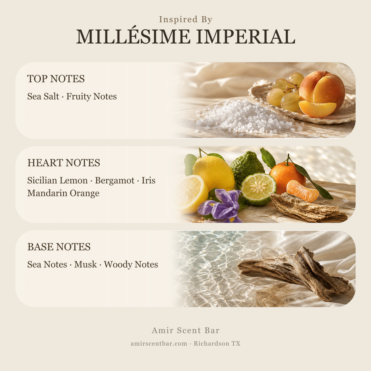 MILLÉSIME IMPERIAL fragrance notes