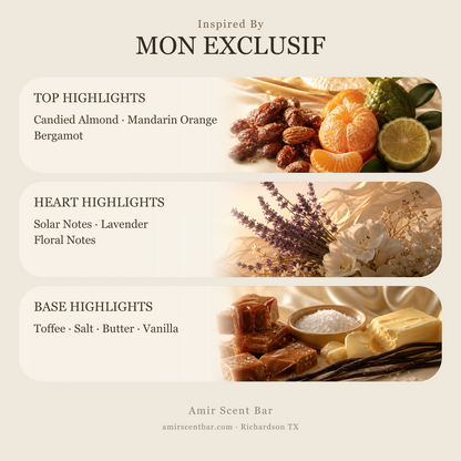 MON EXCLUSIF fragrance notes