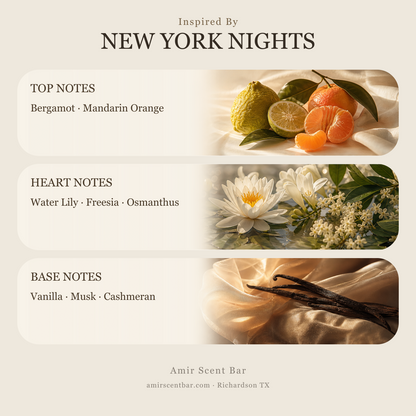 NEW YORK NIGHTS fragrance notes