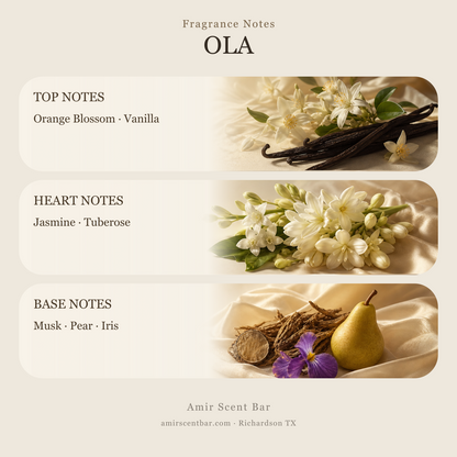 OLA fragrance notes