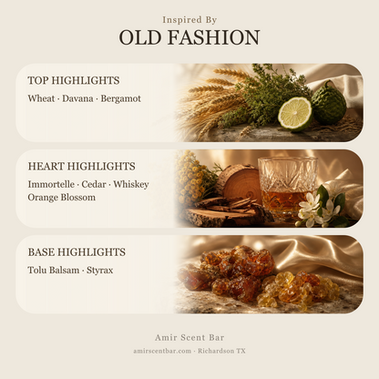 OLD FASHION fragrance notes
