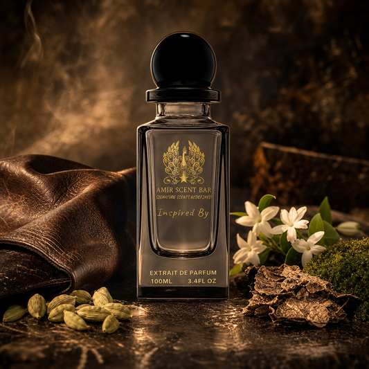 OMBRE LEATHER by Amir Scent Bar with verified scent-note ingredients