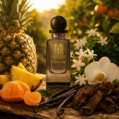 PINEAPPLE by Amir Scent Bar in a cinematic setting featuring its verified fragrance notes