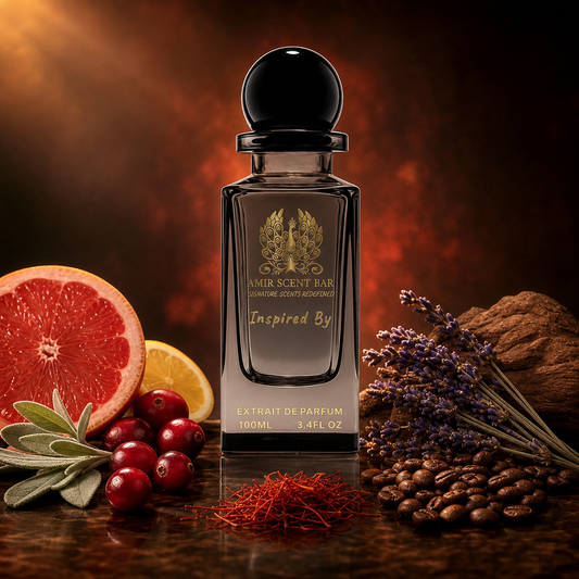 RED by Amir Scent Bar with verified scent-note ingredients