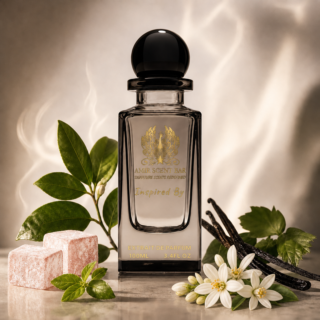 ROSE WATER & VANILLA by Amir Scent Bar with verified scent-note ingredients