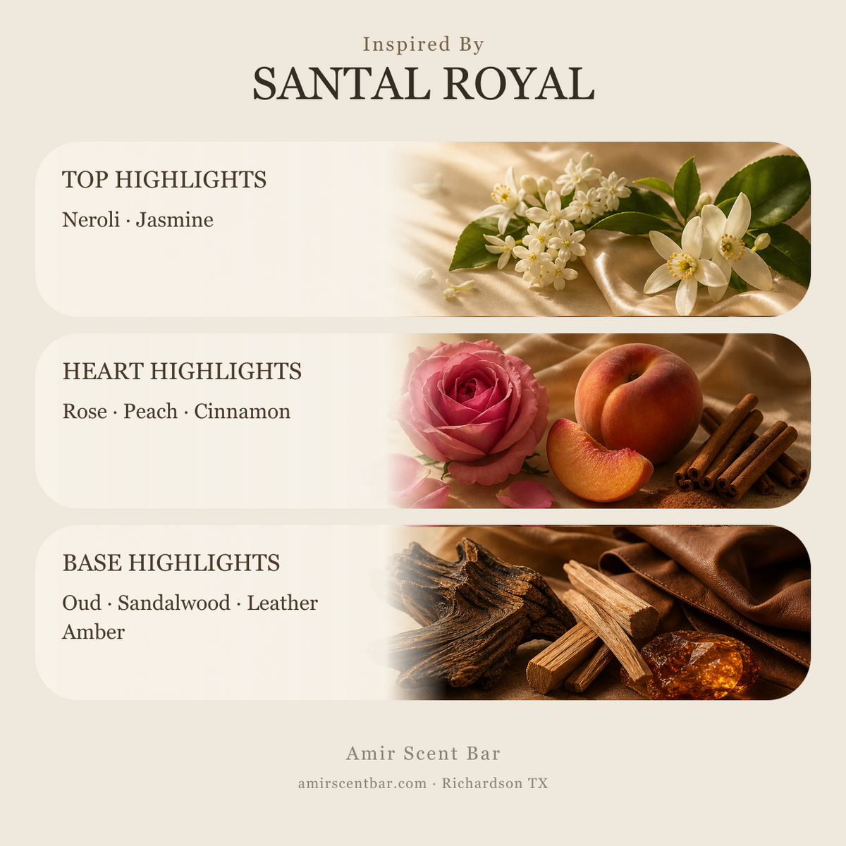 SANTAL ROYAL fragrance notes