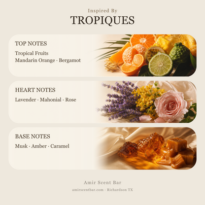 TROPIQUES fragrance notes