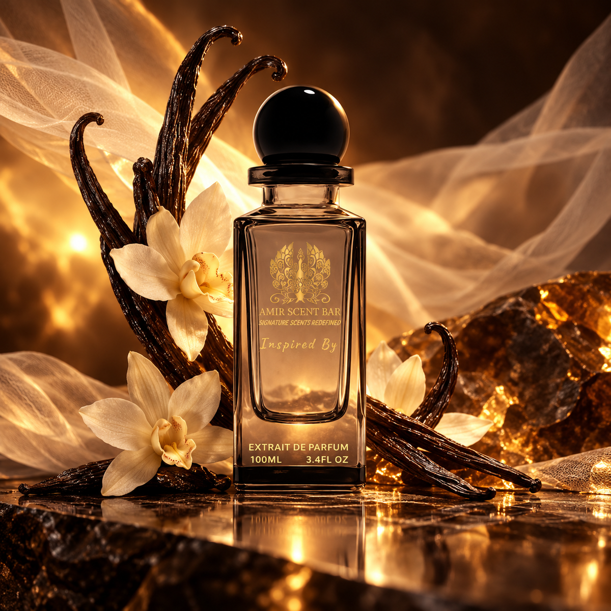 Vanille Planifolia Extrait 21 by Amir Scent Bar with vanilla and warm amber