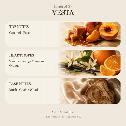 VESTA fragrance notes